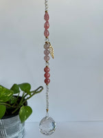 Load image into Gallery viewer, Pink Heart Chakra Suncatcher
