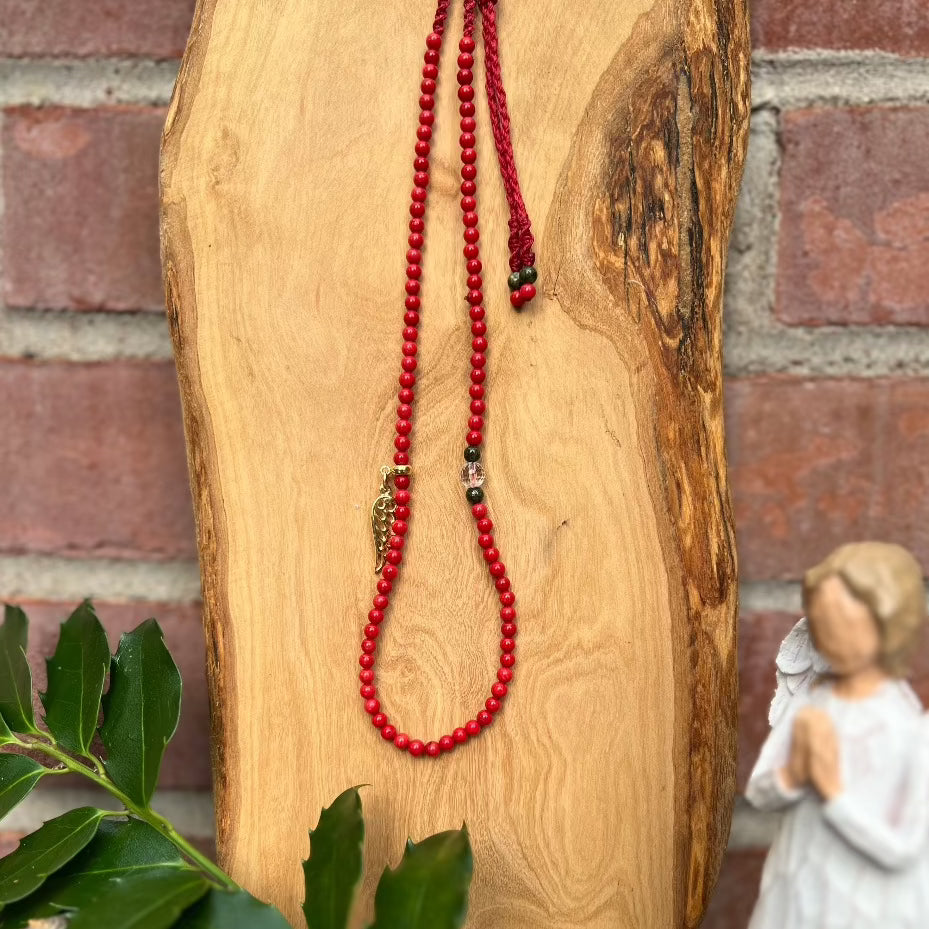 Holy Holly Necklace (Red)
