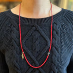Load image into Gallery viewer, Holy Holly Necklace (Red)
