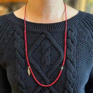 Holy Holly Necklace (Red)