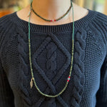 Load image into Gallery viewer, Holy Holly Necklace (Green)
