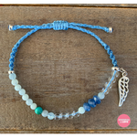 Load image into Gallery viewer, Fifth/Throat Chakra Bracelet
