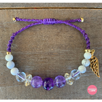 Load image into Gallery viewer, Seventh/Crown Chakra Bracelet
