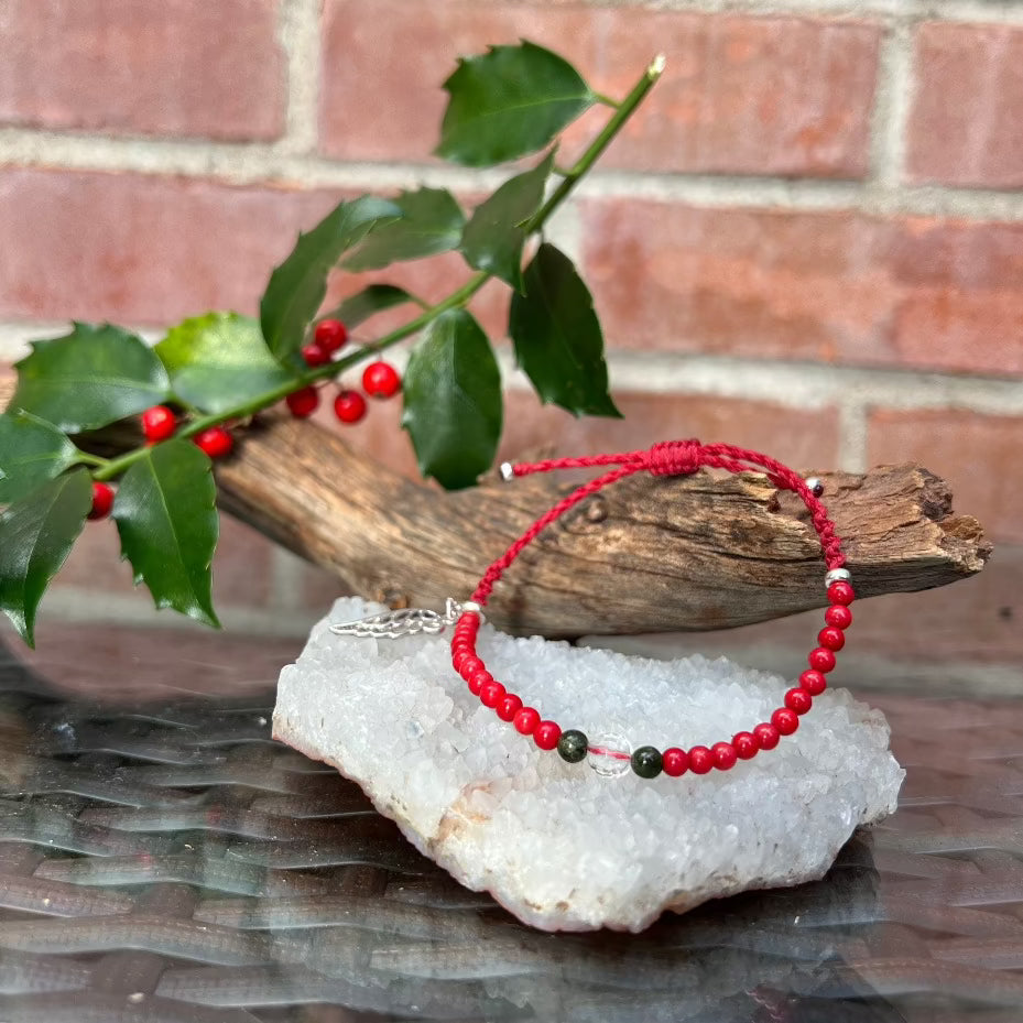 Holy Holly Bracelet (Red)