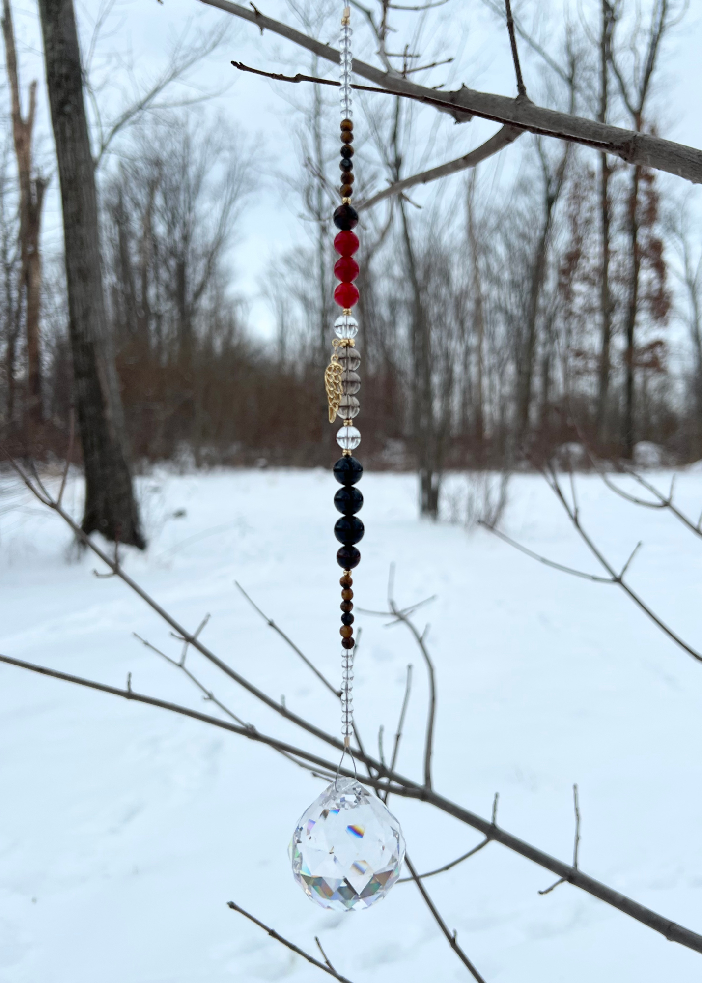 ルートチャクラ・サンキャッチャー（大）